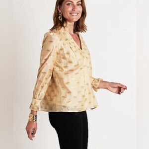 Chic Gold Women's Blouse